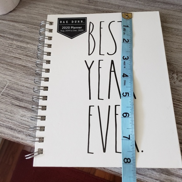 Rae Dunn BEST YEAR EVER Planner Agenda Calendar - Picture 5 of 8